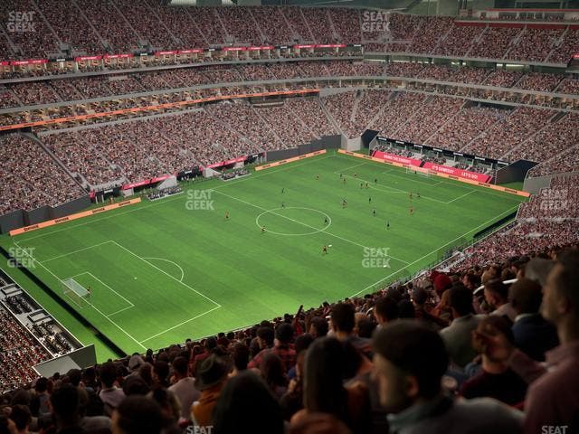 Mercedes-Benz Stadium - Section 346 Seat View