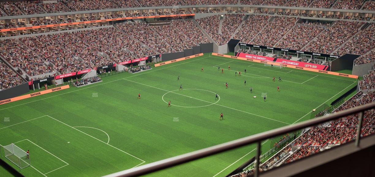 Mercedes-Benz Stadium - Section 346 Seat View