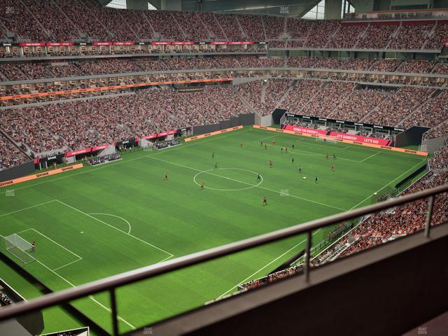 Mercedes-Benz Stadium - Section 346 Seat View