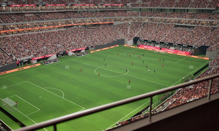 Mercedes-Benz Stadium - Section 346 Seat View