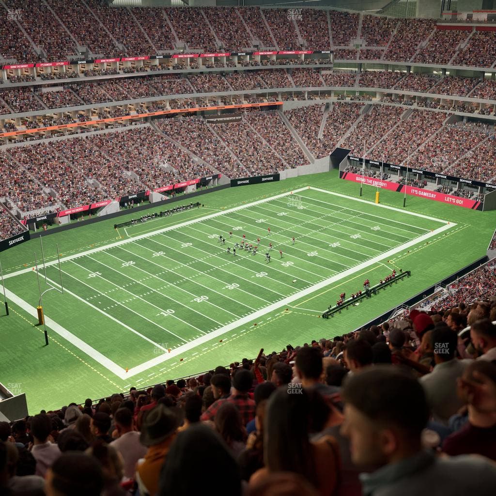 Mercedes-Benz Stadium - Section 346 Seat View