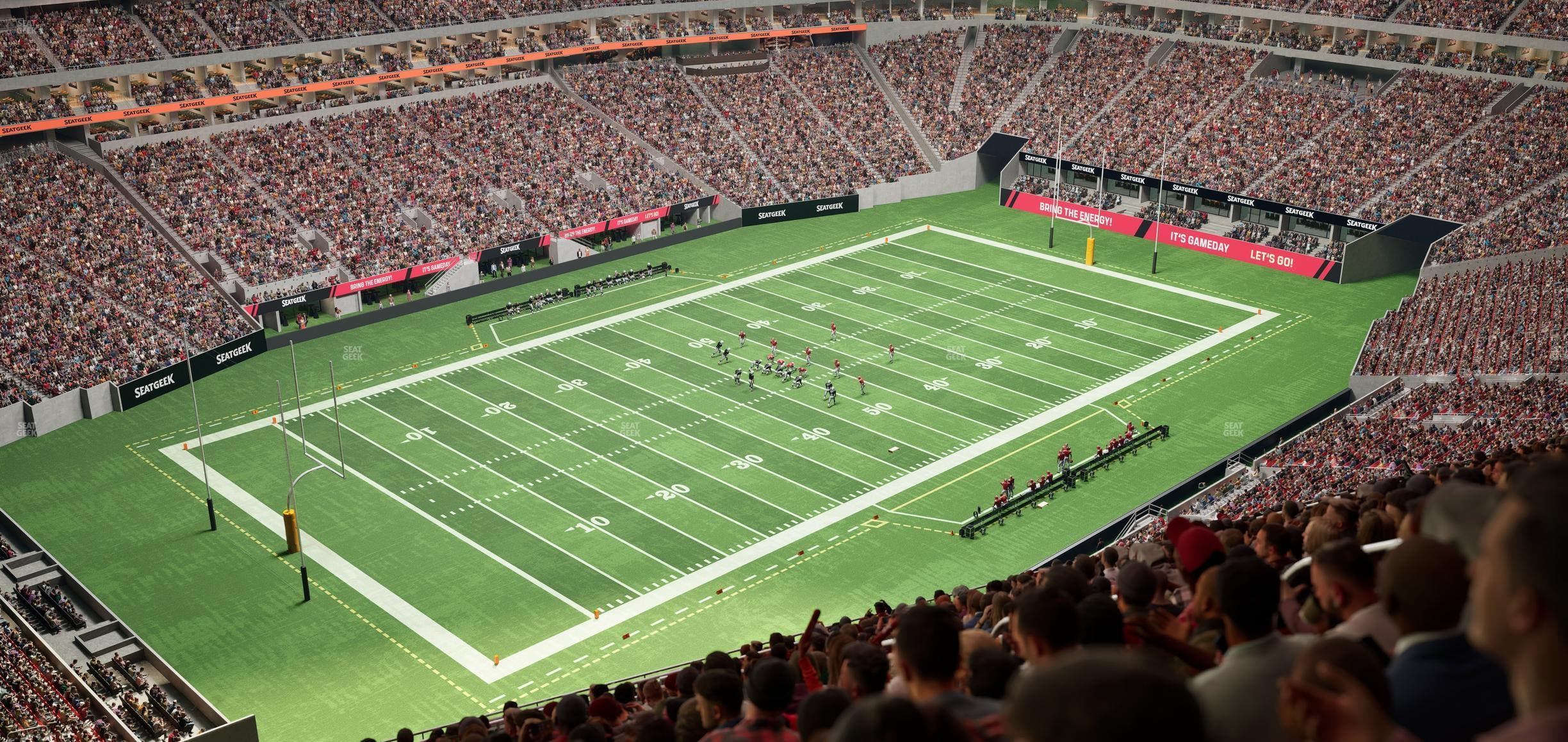Mercedes-Benz Stadium - Section 346 Seat View