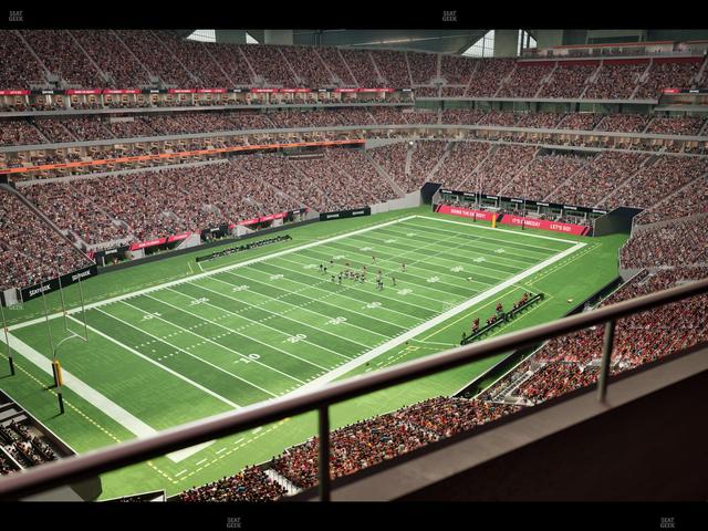 Mercedes-Benz Stadium - Section 346 Seat View