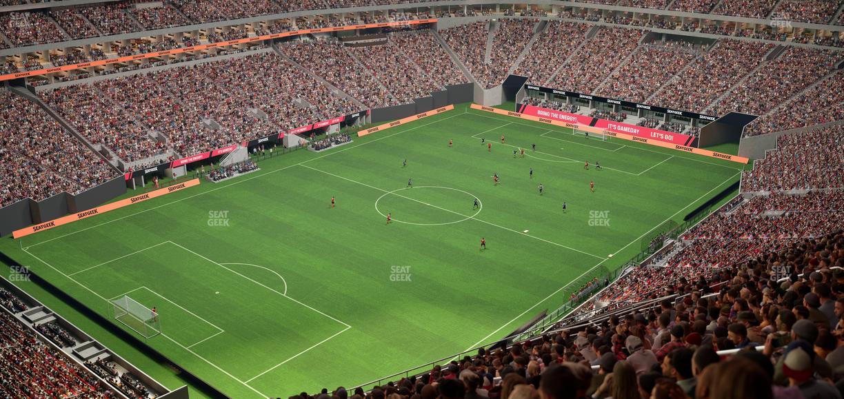 Mercedes-Benz Stadium - Section 347 Seat View