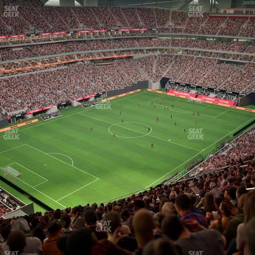 Mercedes-Benz Stadium - Section 347 Seat View