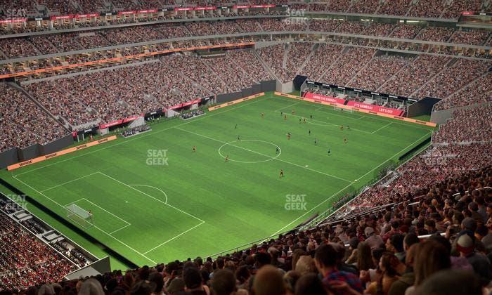 Mercedes-Benz Stadium - Section 347 Seat View