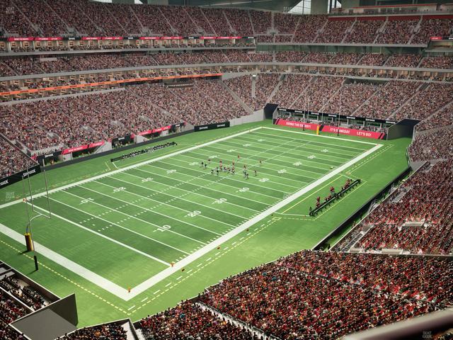 Mercedes-Benz Stadium - Section 347 Seat View