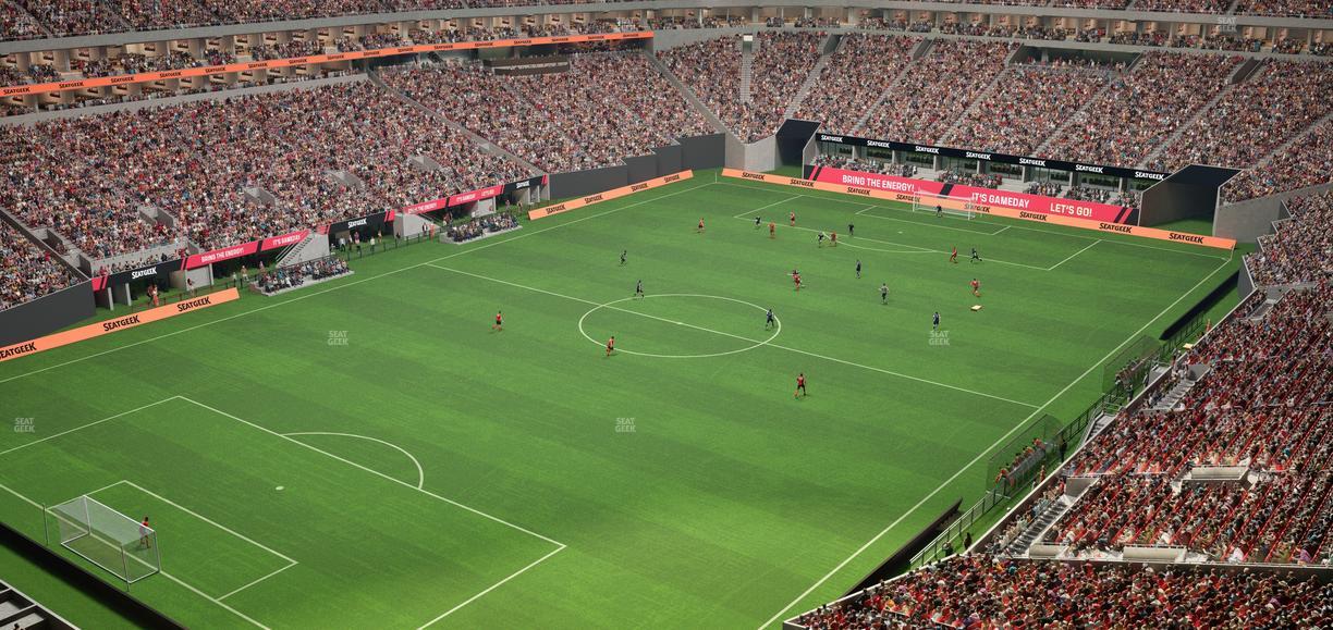 Mercedes-Benz Stadium - Section 347 Seat View