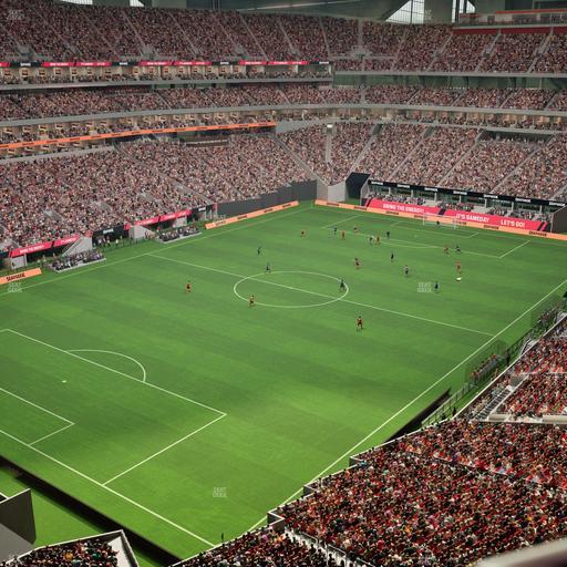 Mercedes-Benz Stadium - Section 347 Seat View