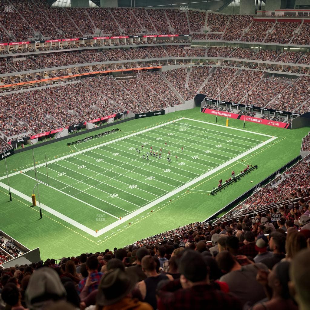 Mercedes-Benz Stadium - Section 347 Seat View