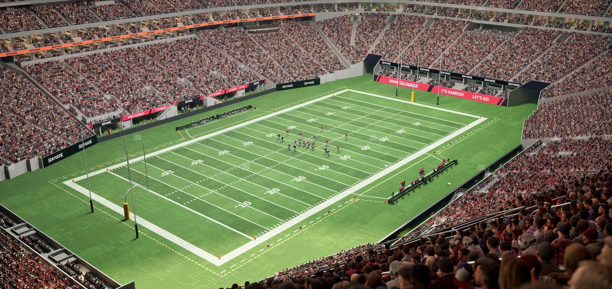 Mercedes-Benz Stadium - Section 347 Seat View