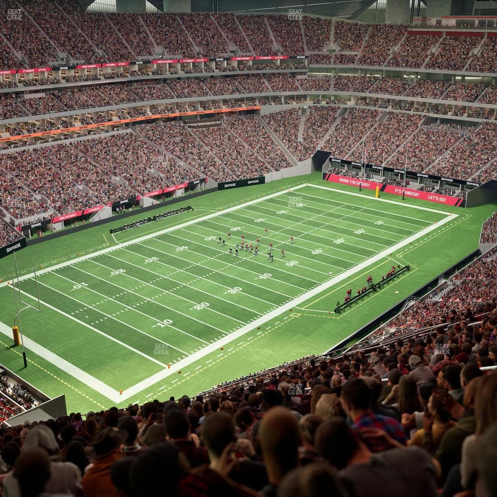 Mercedes-Benz Stadium - Section 347 Seat View