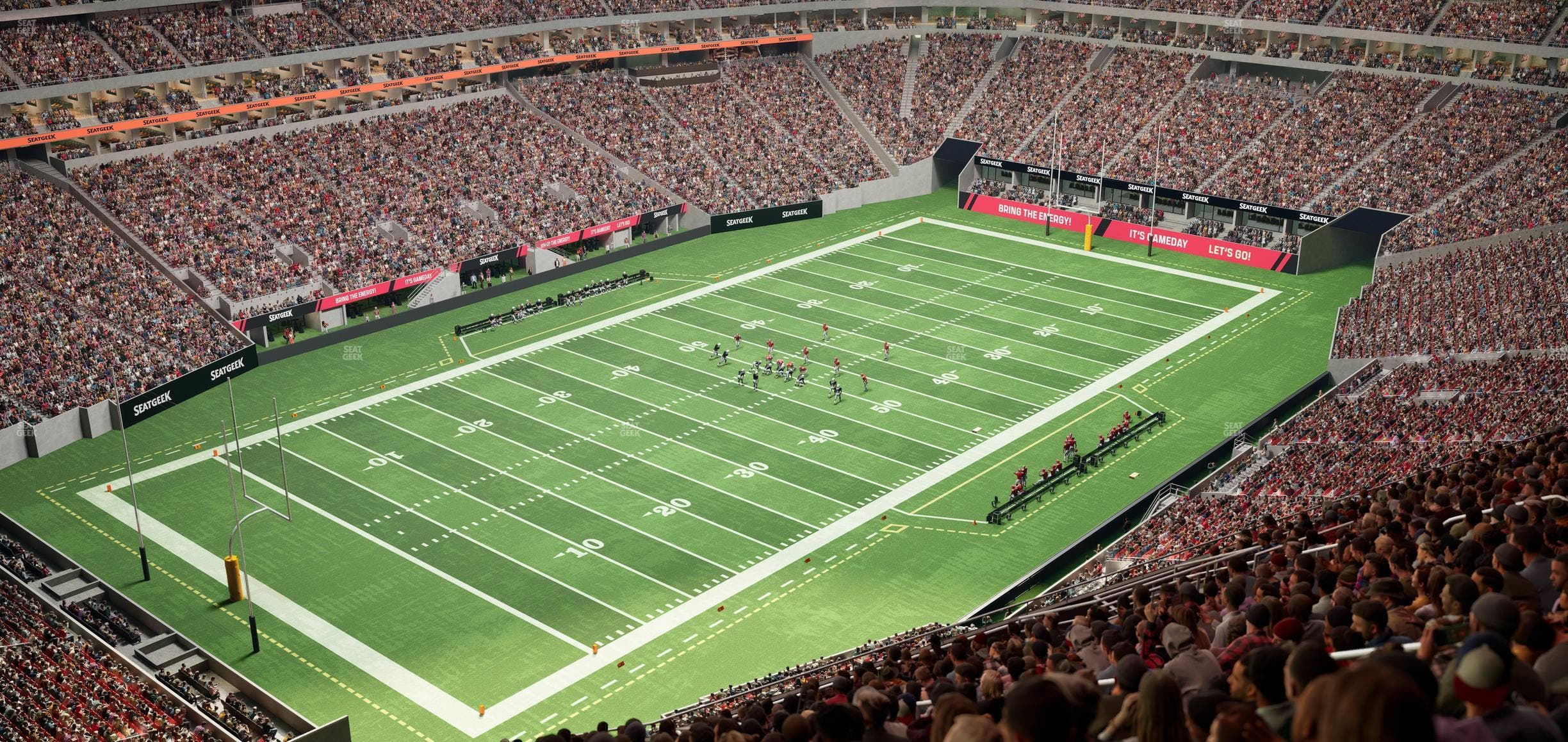 Mercedes-Benz Stadium - Section 347 Seat View