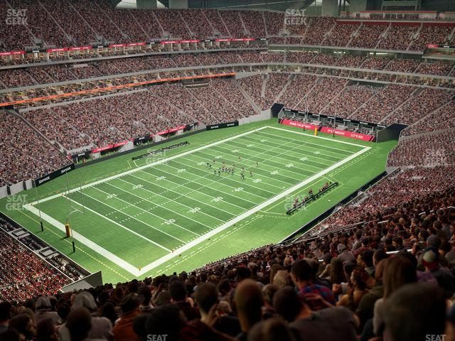 Mercedes-Benz Stadium - Section 347 Seat View