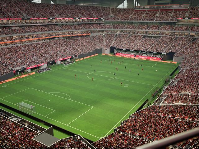 Mercedes-Benz Stadium - Section 348 Seat View