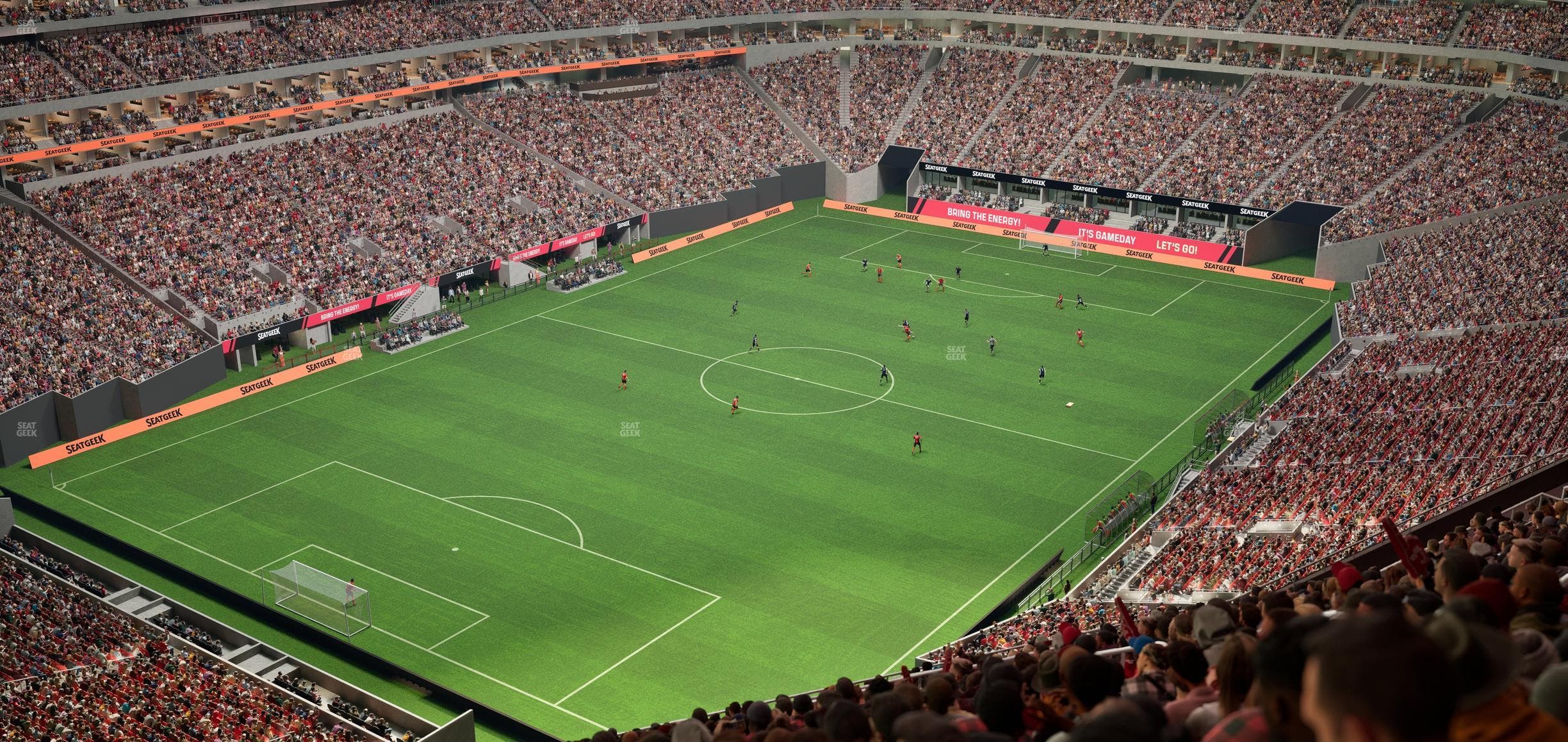 Mercedes-Benz Stadium - Section 348 Seat View