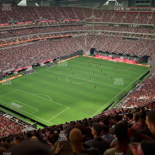 Mercedes-Benz Stadium - Section 348 Seat View