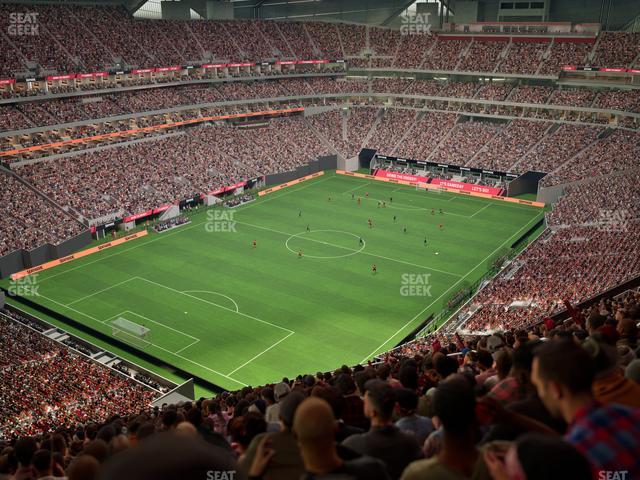 Mercedes-Benz Stadium - Section 348 Seat View