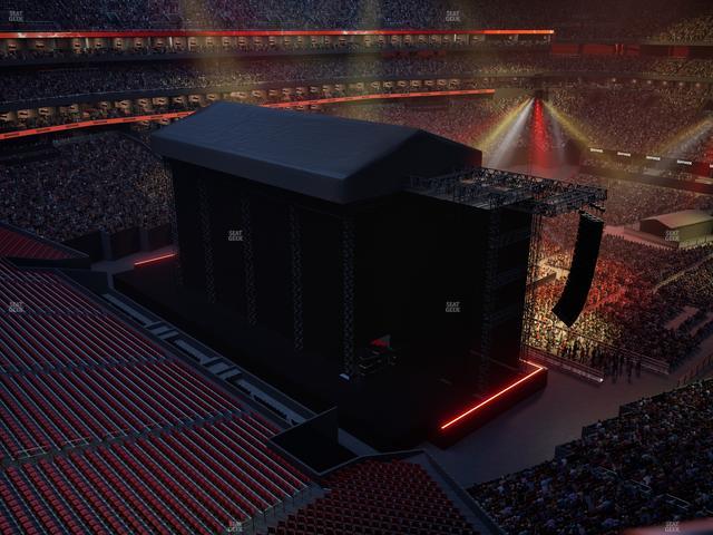 Mercedes-Benz Stadium - Section 348 Seat View