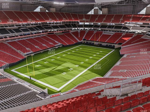 Mercedes-Benz Stadium - Section 348 Seat View