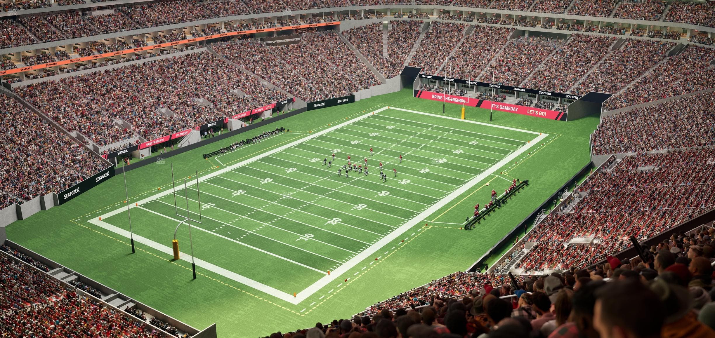 Mercedes-Benz Stadium - Section 348 Seat View