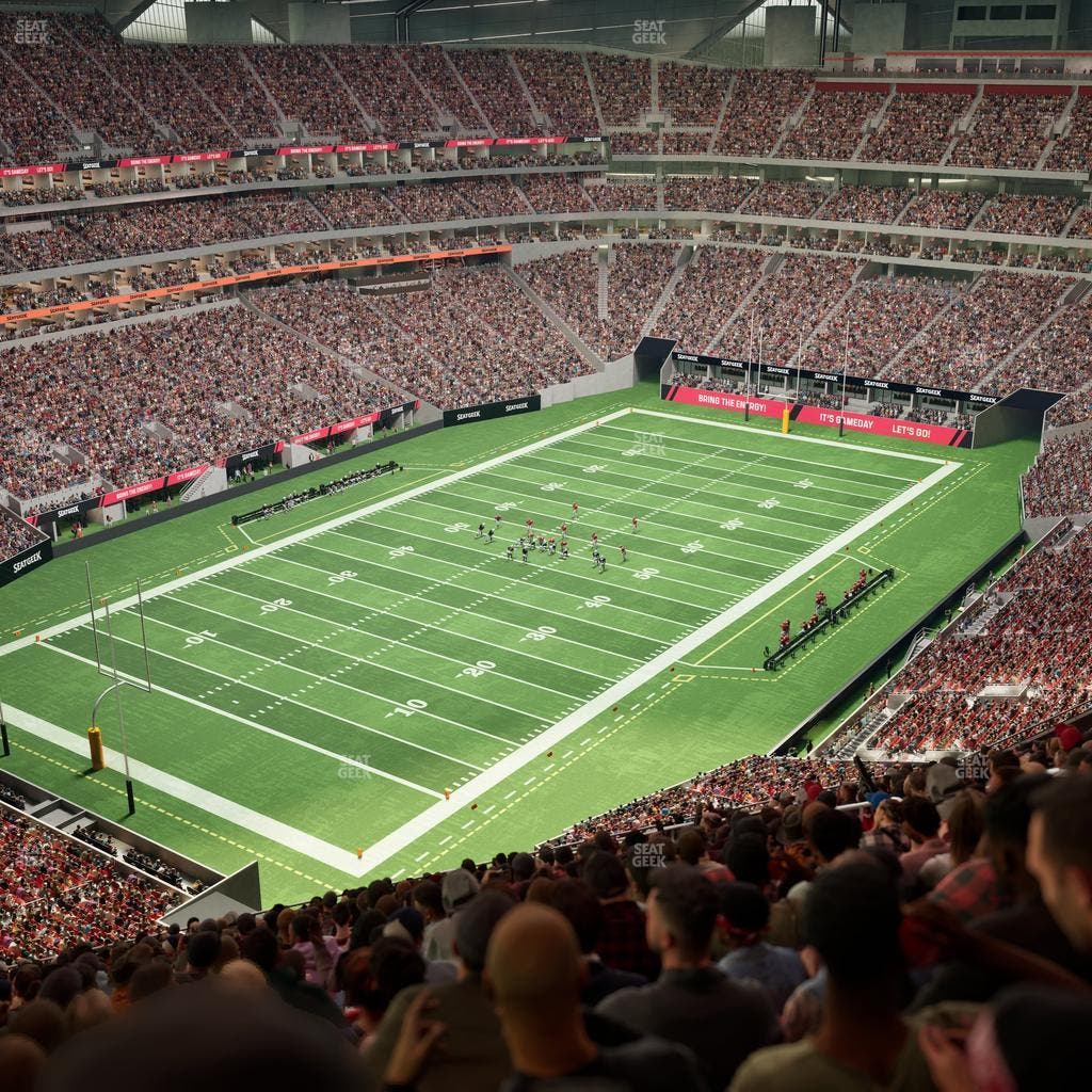 Mercedes-Benz Stadium - Section 348 Seat View