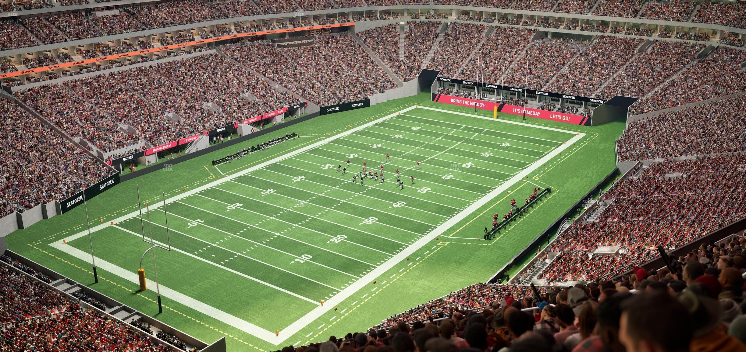 Mercedes-Benz Stadium - Section 348 Seat View