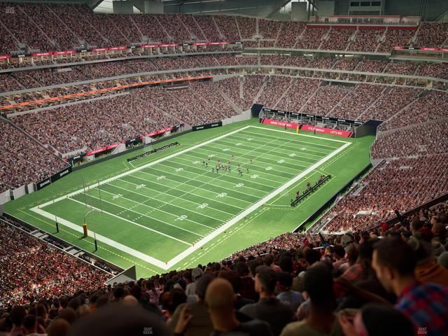 Mercedes-Benz Stadium - Section 348 Seat View