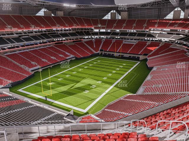 Mercedes-Benz Stadium - Section 349 Seat View