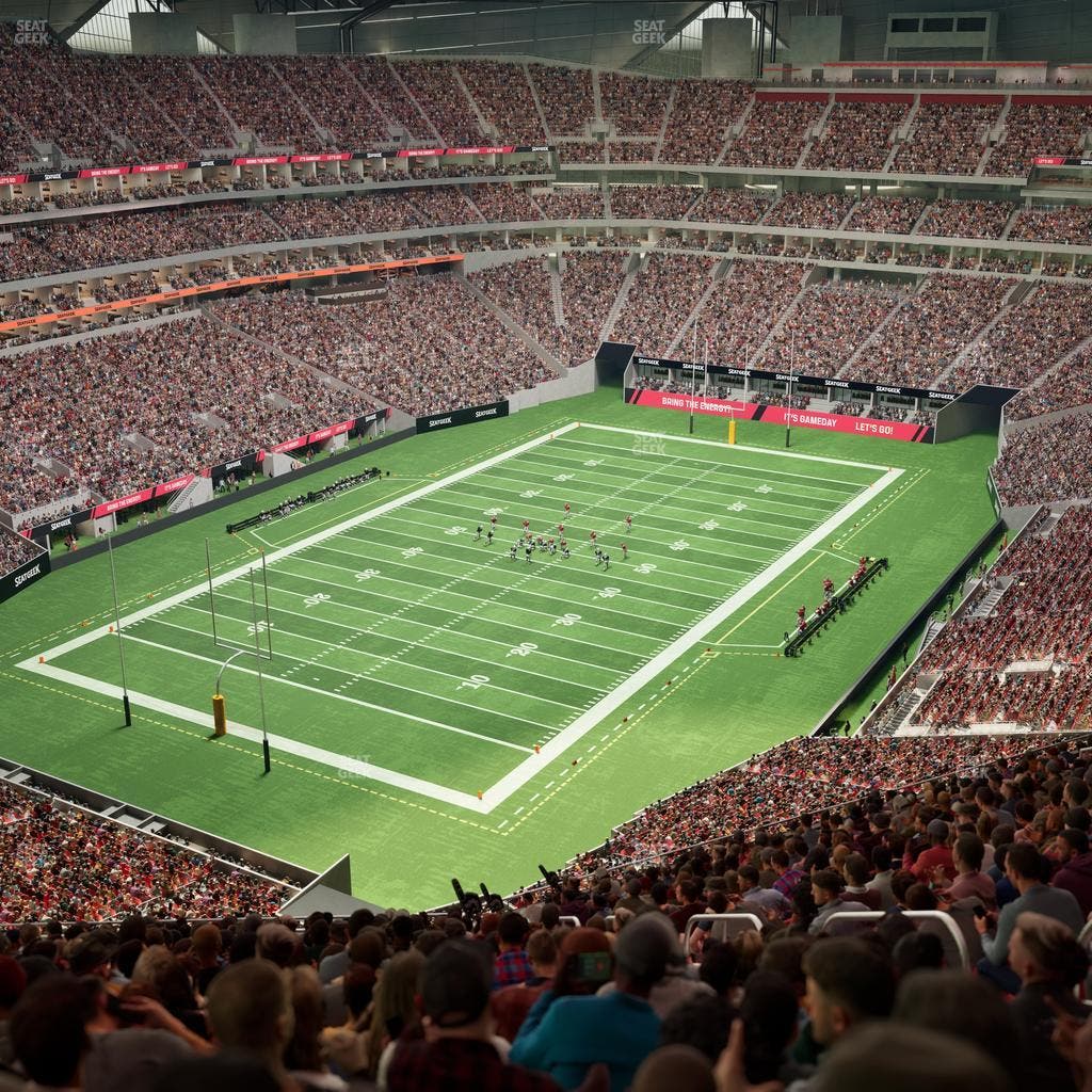 Mercedes-Benz Stadium - Section 349 Seat View