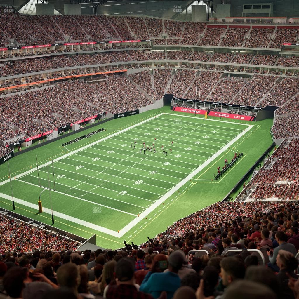 Mercedes-Benz Stadium - Section 349 Seat View