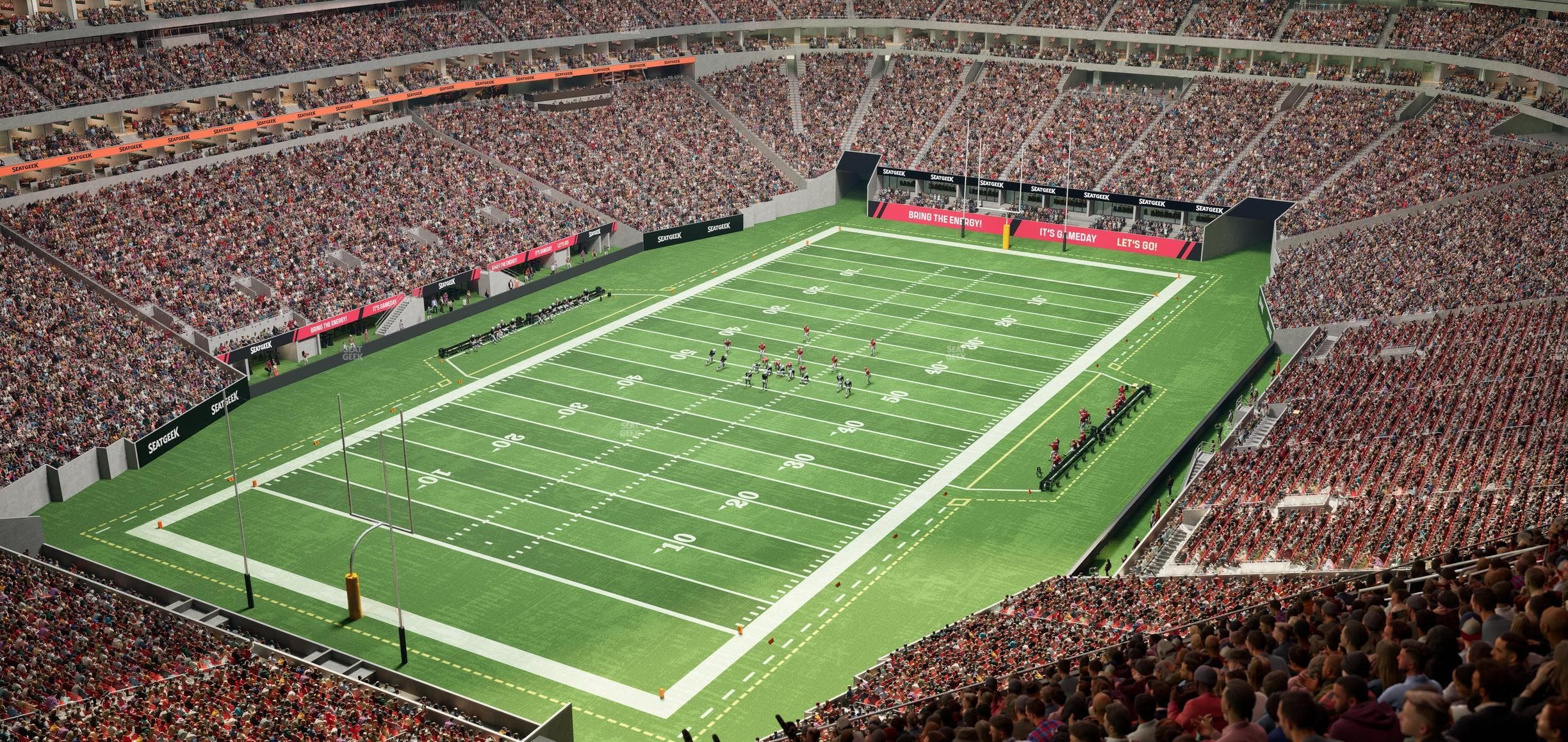 Mercedes-Benz Stadium - Section 349 Seat View