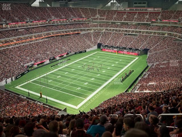 Mercedes-Benz Stadium - Section 349 Seat View