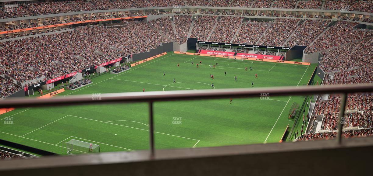 Mercedes-Benz Stadium - Section 349 Seat View