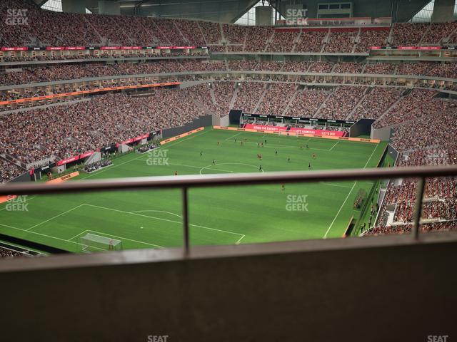 Mercedes-Benz Stadium - Section 349 Seat View