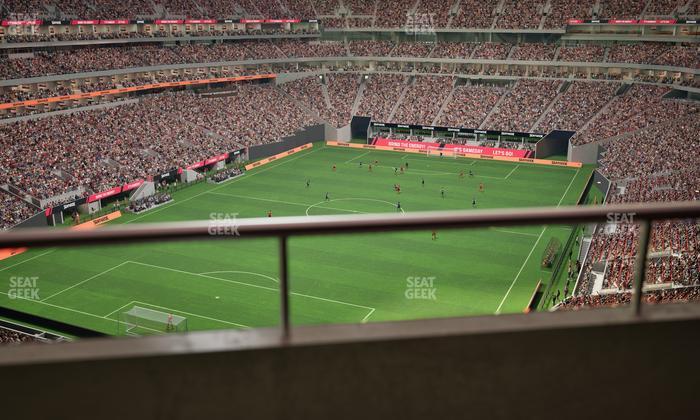 Mercedes-Benz Stadium - Section 349 Seat View