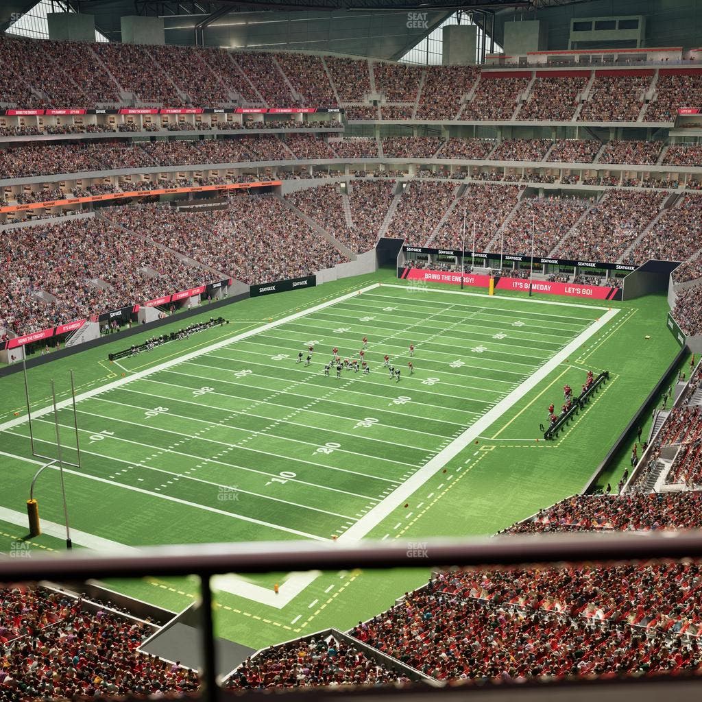 Mercedes-Benz Stadium - Section 349 Seat View