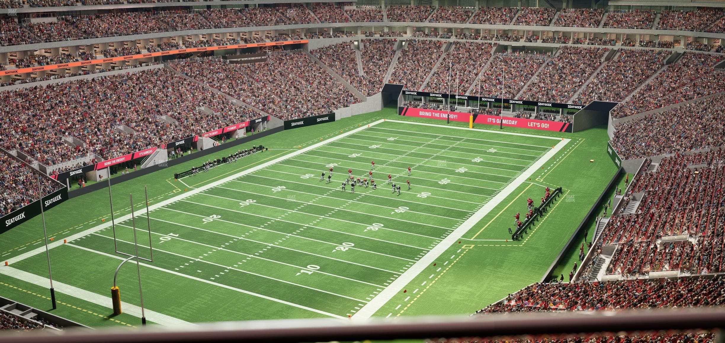 Mercedes-Benz Stadium - Section 349 Seat View