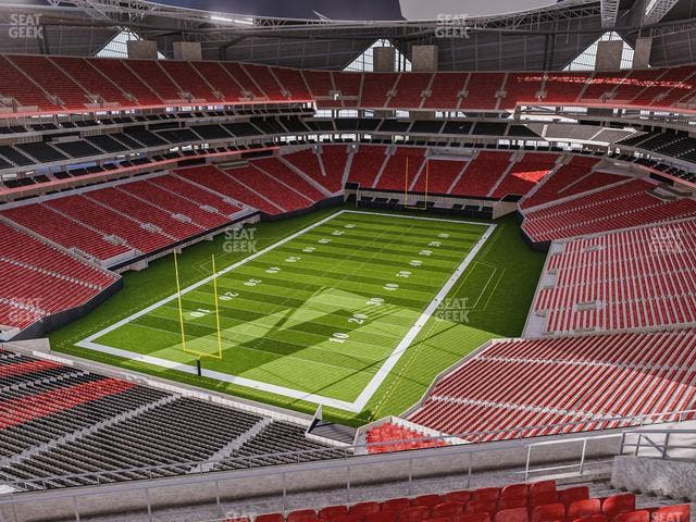 Mercedes-Benz Stadium - Section 350 Seat View
