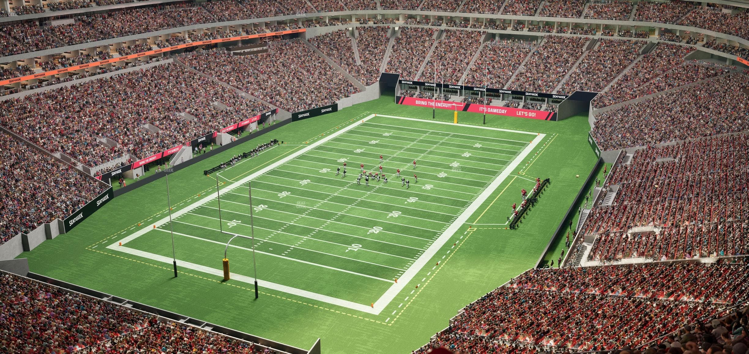Mercedes-Benz Stadium - Section 350 Seat View