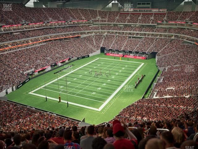 Mercedes-Benz Stadium - Section 350 Seat View