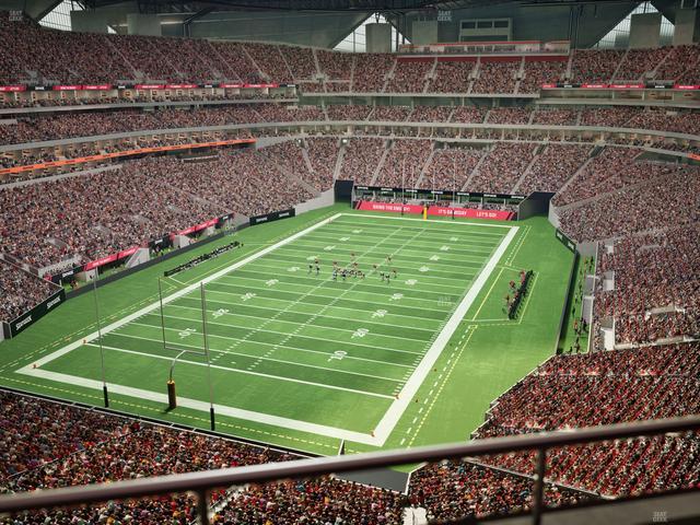 Mercedes-Benz Stadium - Section 350 Seat View