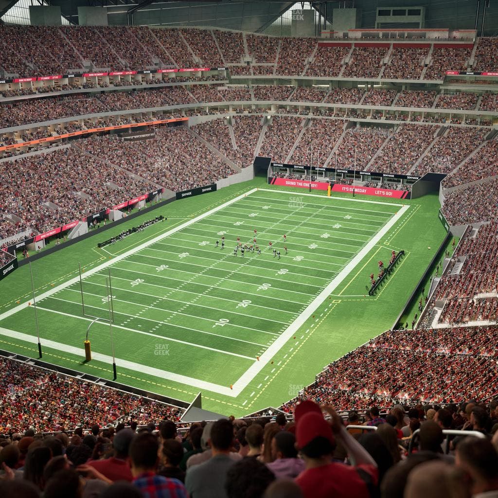 Mercedes-Benz Stadium - Section 350 Seat View