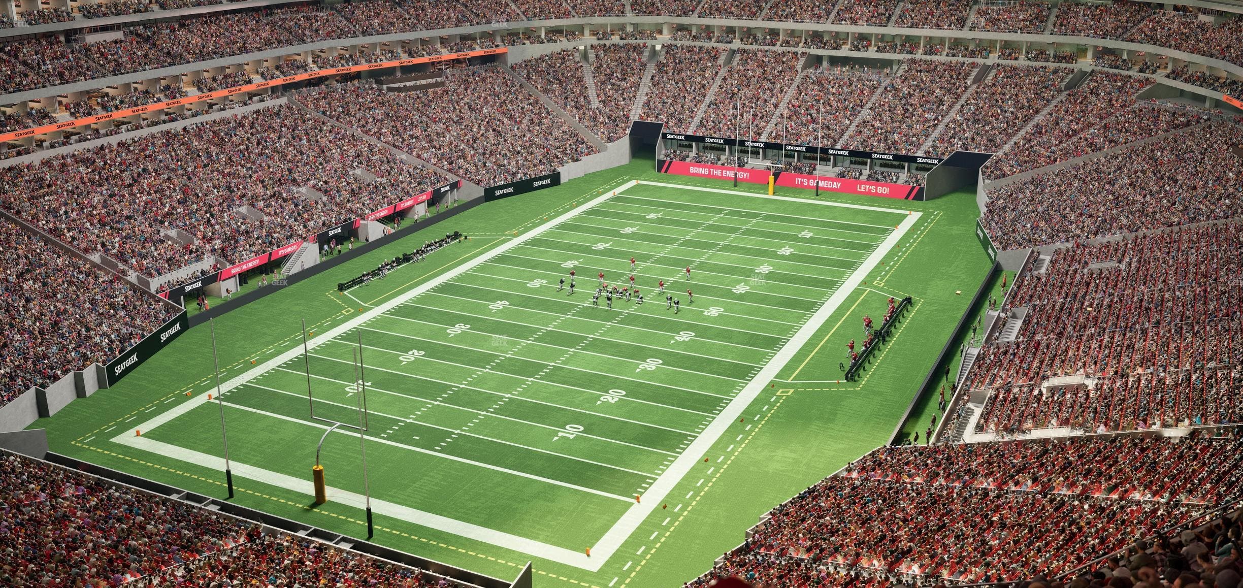 Mercedes-Benz Stadium - Section 350 Seat View