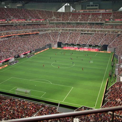 Mercedes-Benz Stadium - Section 350 Seat View