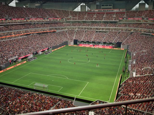 Mercedes-Benz Stadium - Section 350 Seat View
