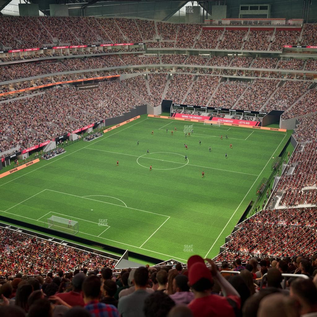 Mercedes-Benz Stadium - Section 350 Seat View