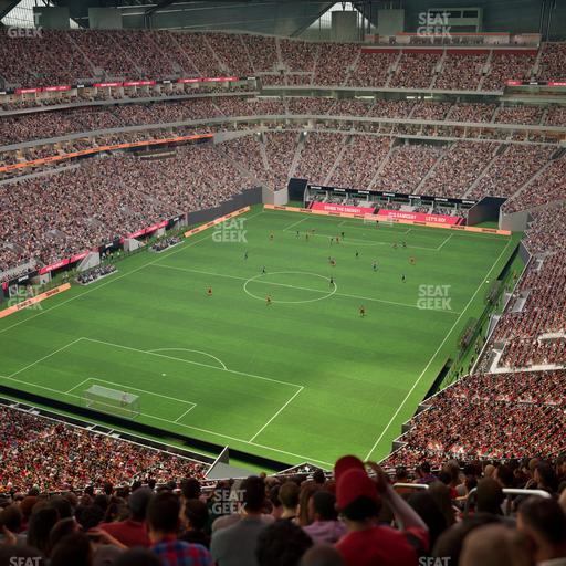 Mercedes-Benz Stadium - Section 350 Seat View