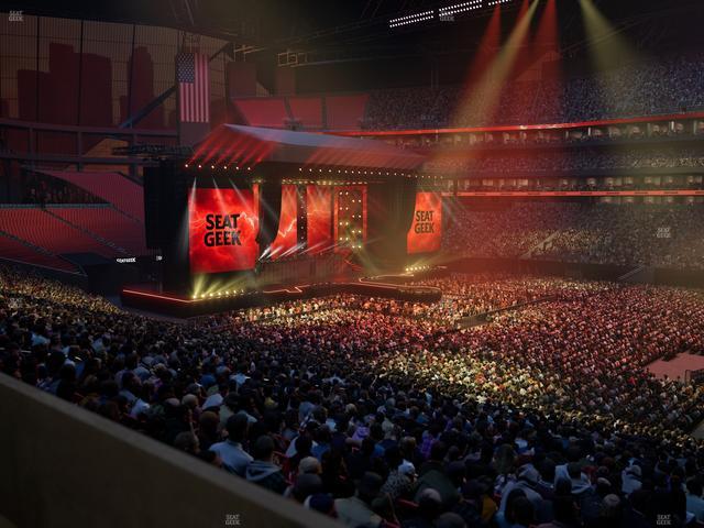 Mercedes-Benz Stadium - Section Centennial Suite 1 Seat View