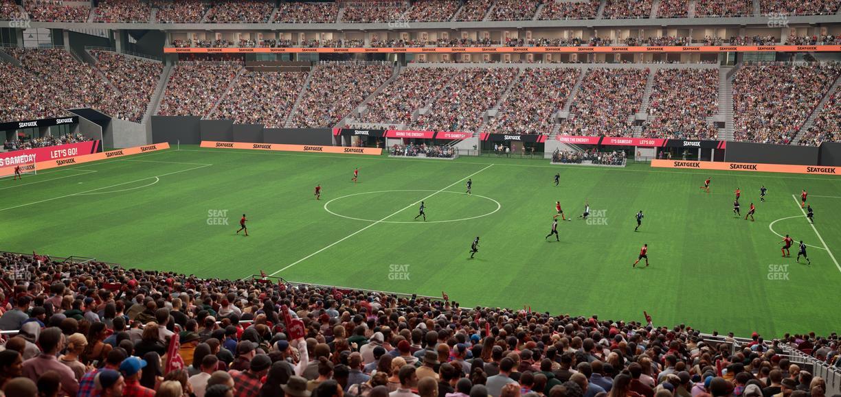 Mercedes-Benz Stadium - Section Centennial Suite 1 Seat View